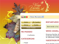 Men&uacute; de acceso al cat&aacute;logo.